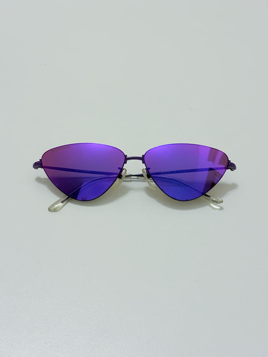 Balenciaga Cat-Eye Sunglasses in Purple