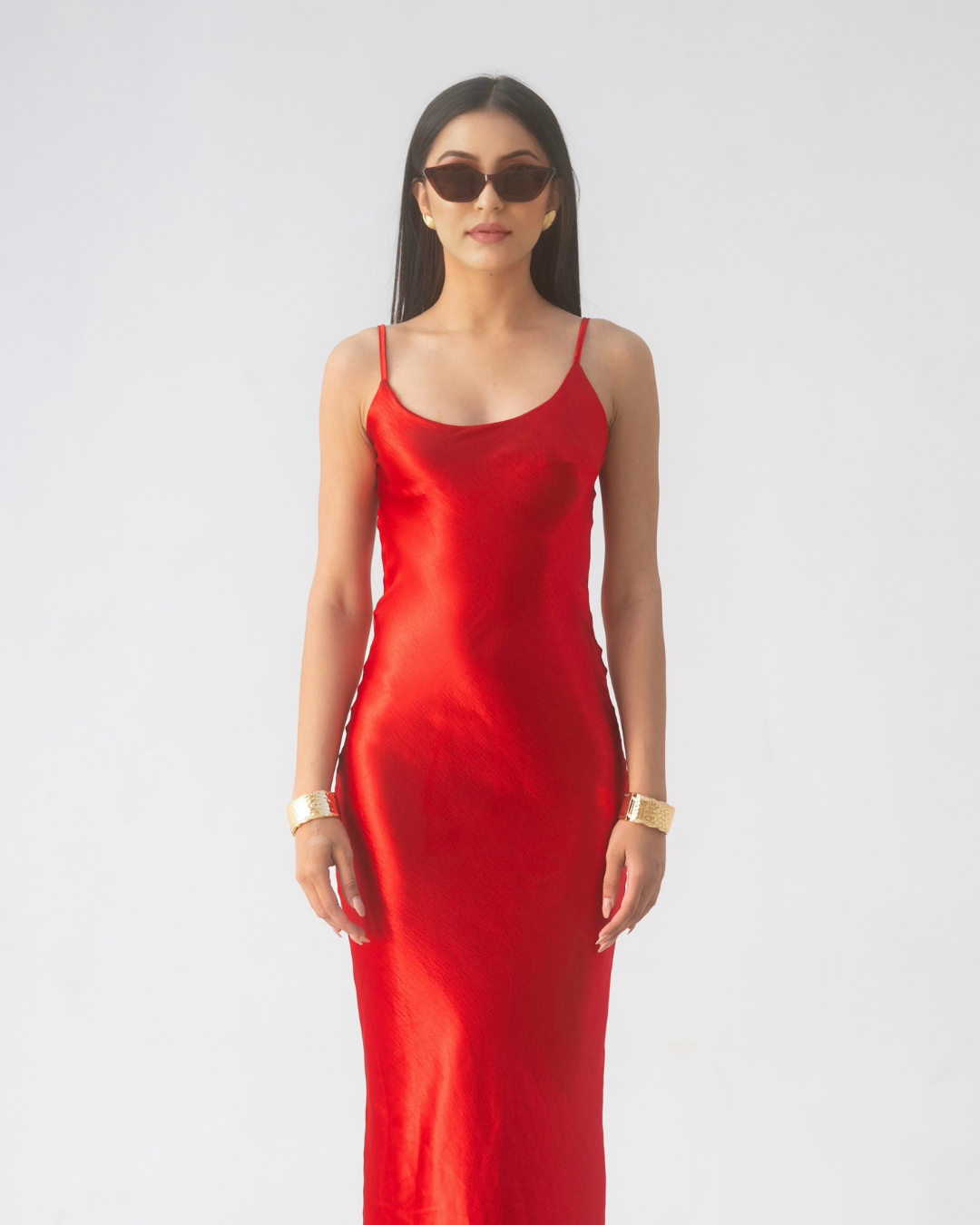 The Scarlet Slip Dress