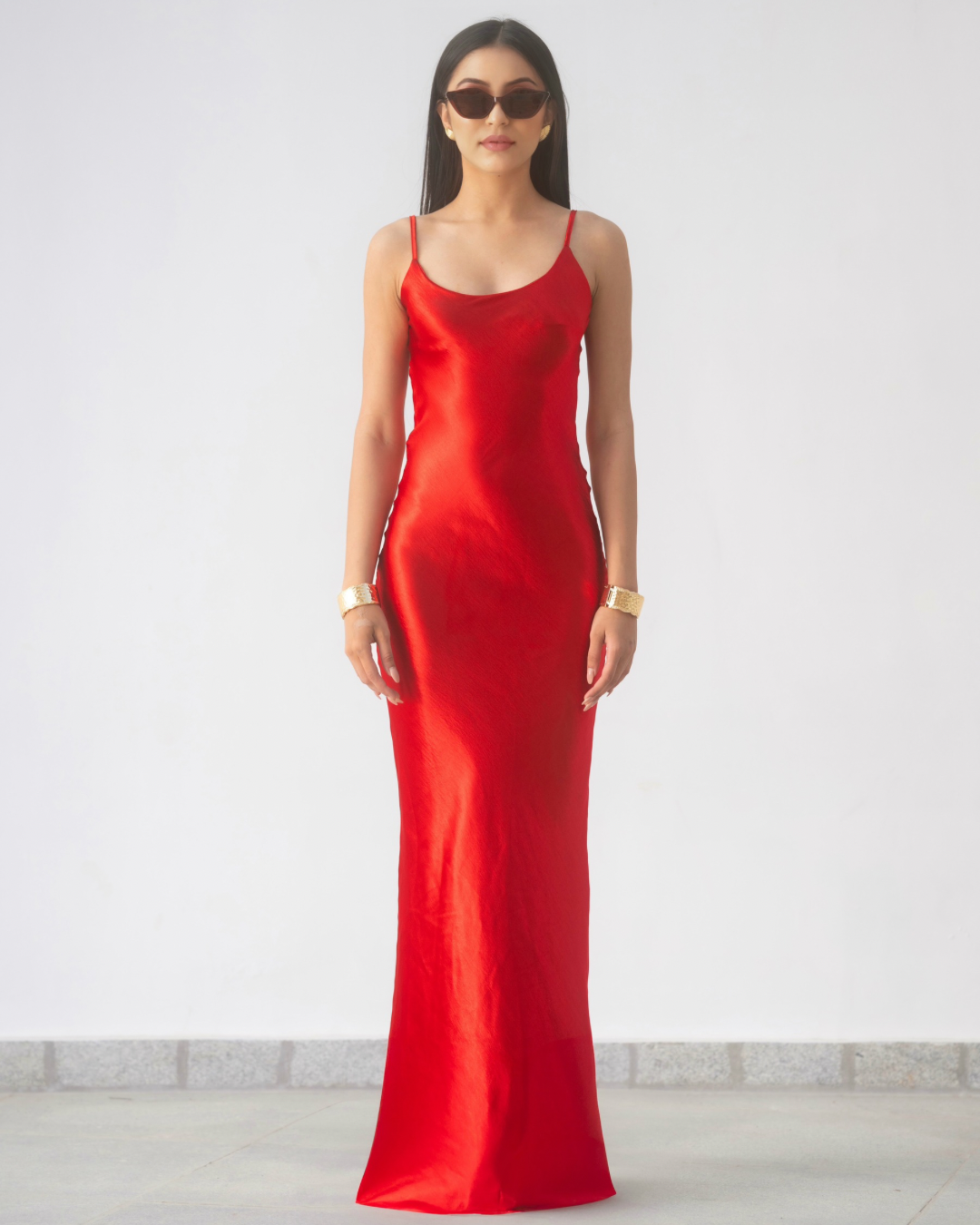 The Scarlet Slip Dress